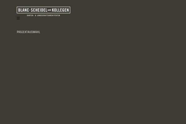 Kalium theme site design template sample