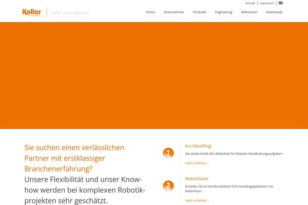 Moxie theme site design template sample