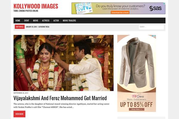 Site using HT News Ticker plugin