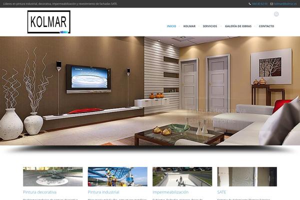 Rocco theme site design template sample