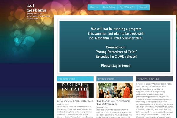 Site using Genesis Slider plugin