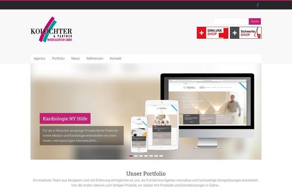 Accelerate Pro theme site design template sample