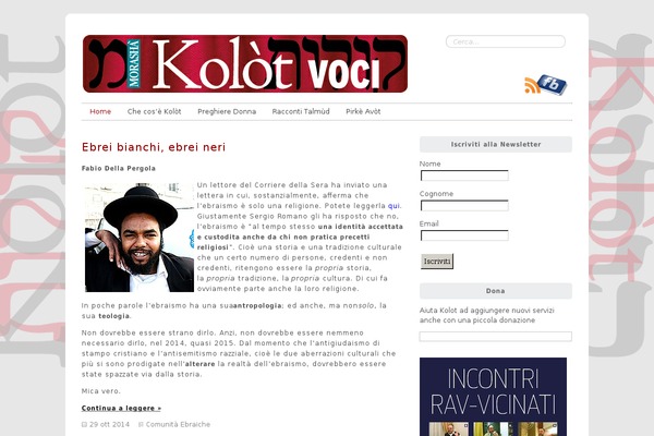 kolot.it site used Kolot