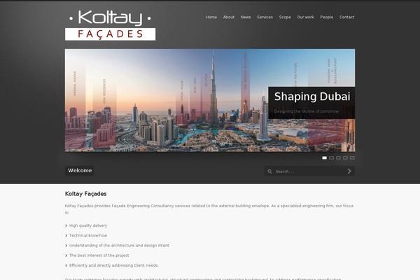 Amplify theme site design template sample