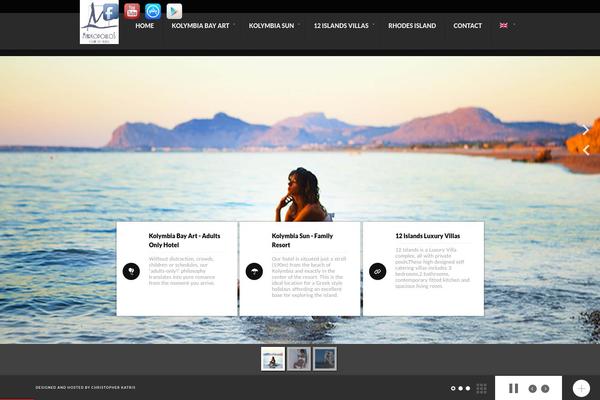 Digon theme site design template sample