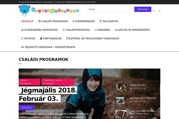Falcon theme site design template sample