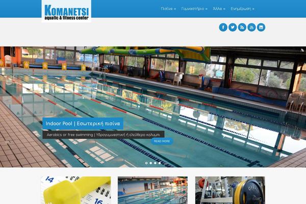 Sport theme site design template sample