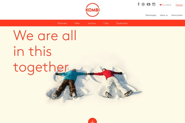 kombicanada.com site used Kombi-theme