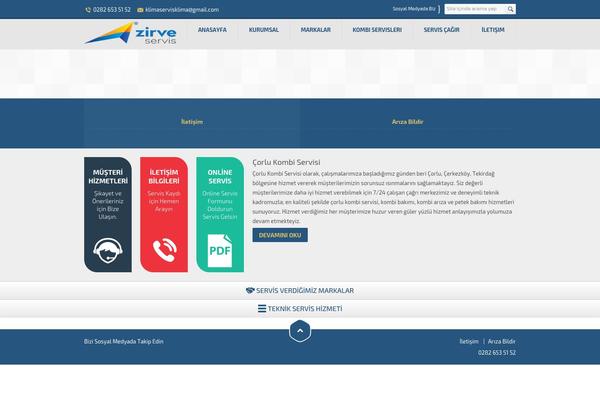 Safirkurumsal theme site design template sample