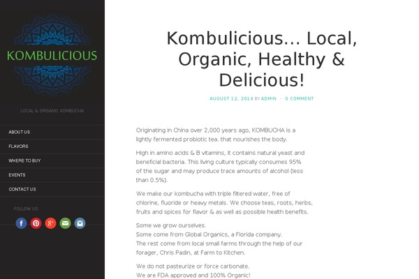 Flat theme site design template sample