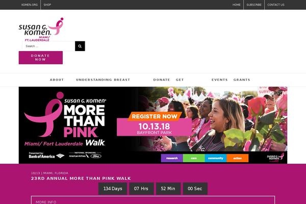 komenmiaftl.org site used Komen-mfl