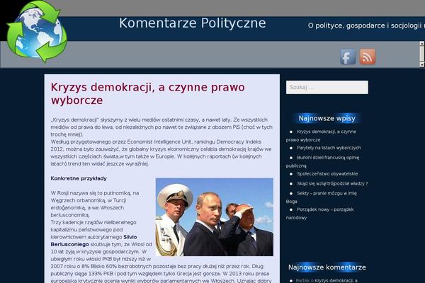 komentarzpolityczny.com.pl site used SG Simple