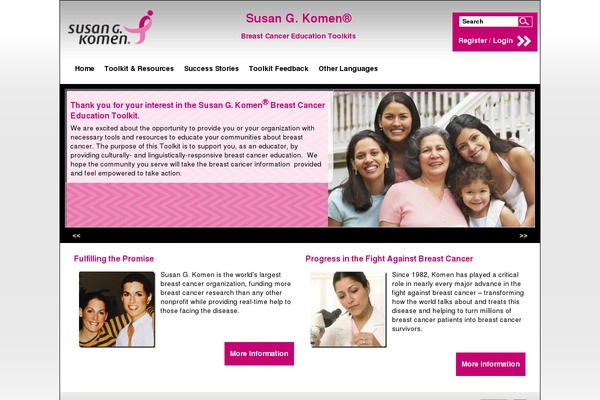 Site using Multipurpose-block plugin