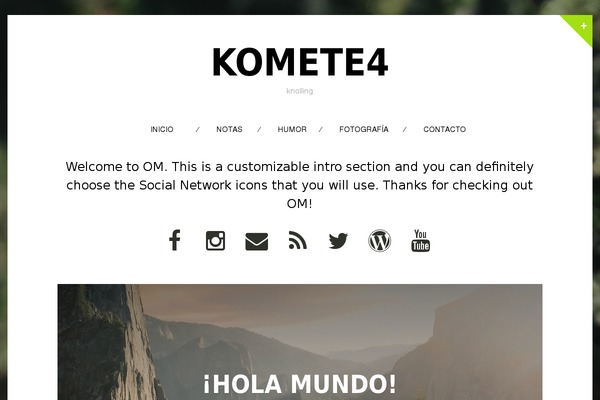 Site using Ax-social-stream plugin