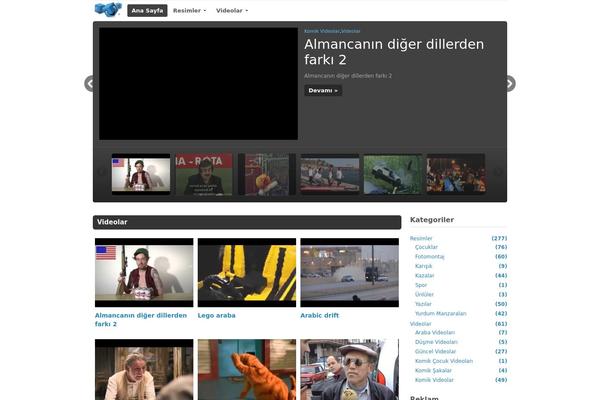 Videozoom theme site design template sample