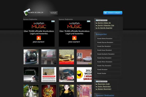 Ephoto theme site design template sample
