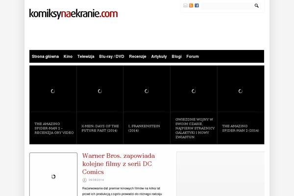 Newscast theme site design template sample