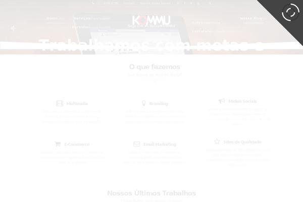 Starry theme site design template sample