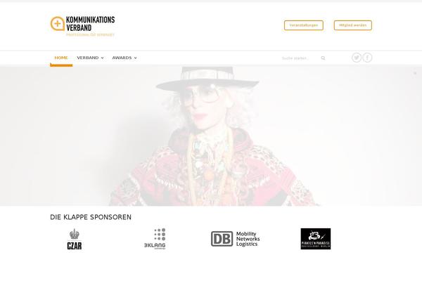 Corporative theme site design template sample