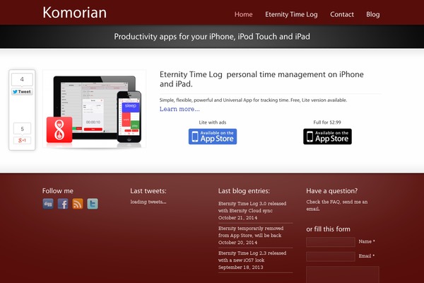 Site using AppStore Links plugin