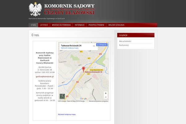Red Modern theme site design template sample