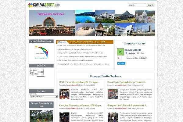 kompasberita.com site used Freedo3
