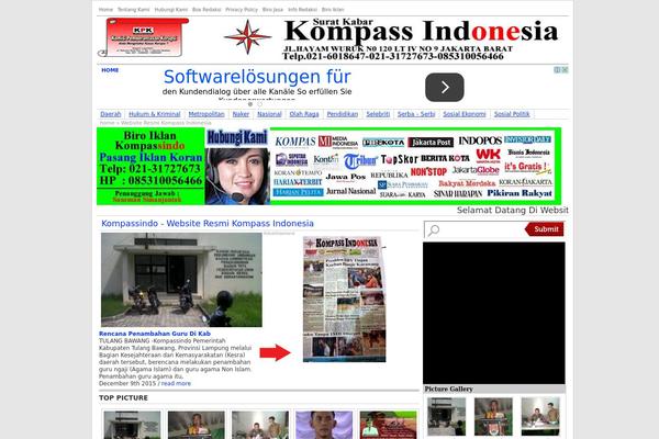 Newswp theme site design template sample