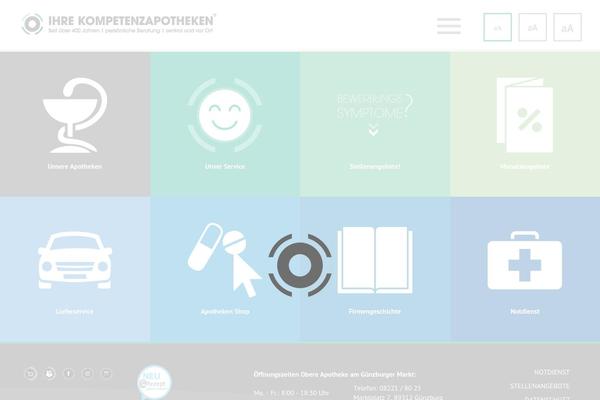 Oa theme site design template sample