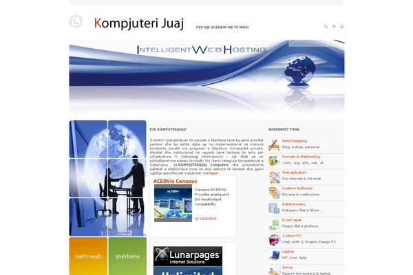 Site using Featured Content Gallery plugin