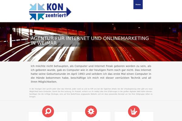 Engrave (Lite) theme site design template sample