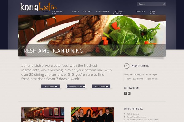 konabistro.com site used Legourmet