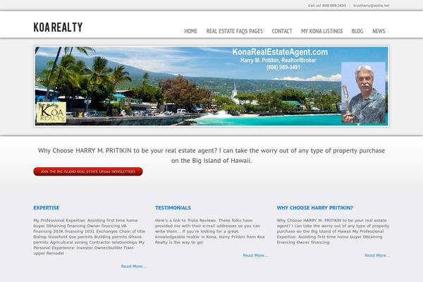 WP Opulus theme site design template sample