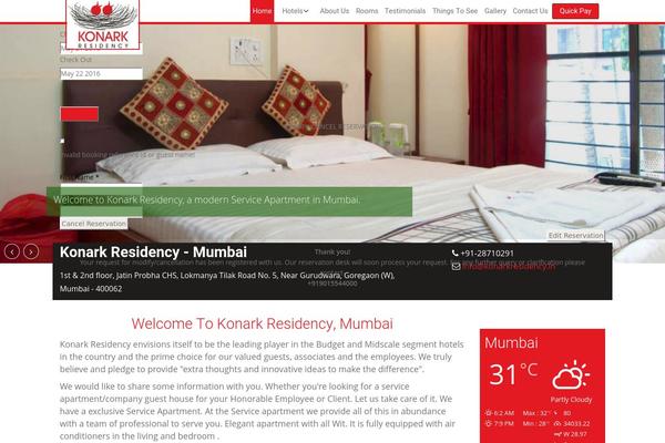 Nice Hotel theme site design template sample