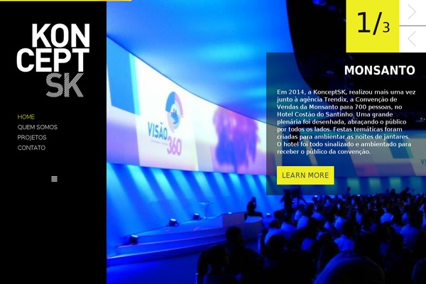 Que theme site design template sample