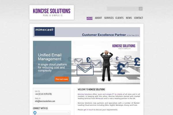 Site using Category Posts Widget plugin