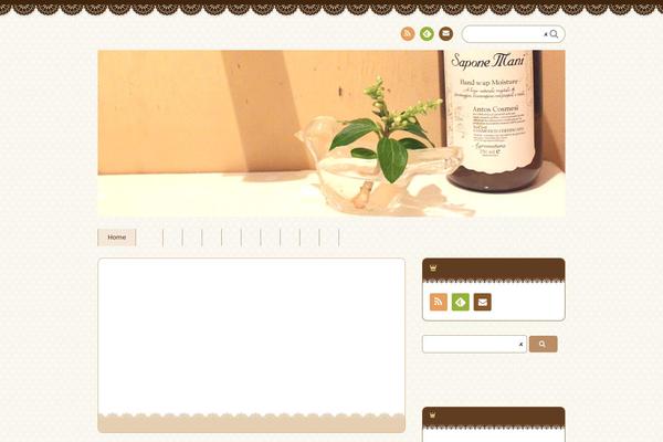 Chocolat theme site design template sample