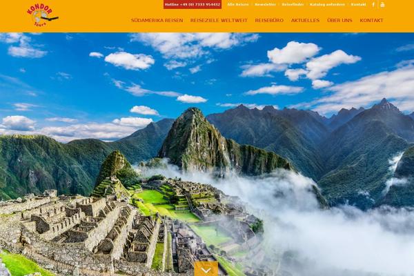 Entrada theme site design template sample