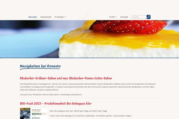 Site using WPFront Scroll Top plugin