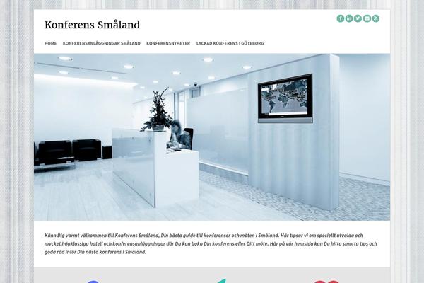 Simple Business WP theme site design template sample