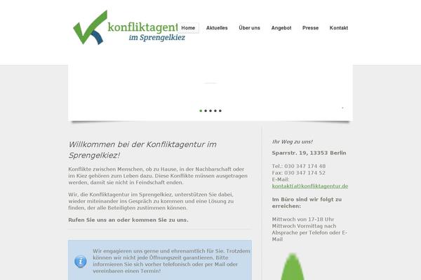 Kindness theme site design template sample