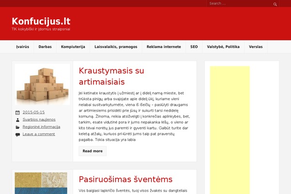 Rubine Lite theme site design template sample