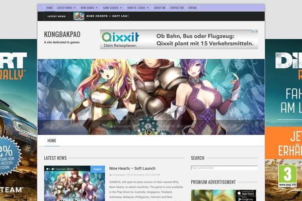 MAG4U theme websites examples