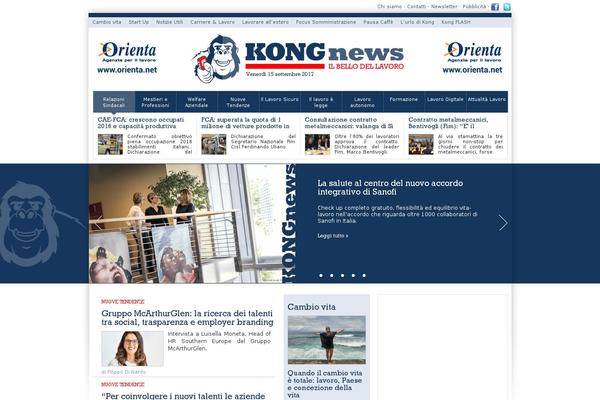Site using Wp-blog-manager plugin