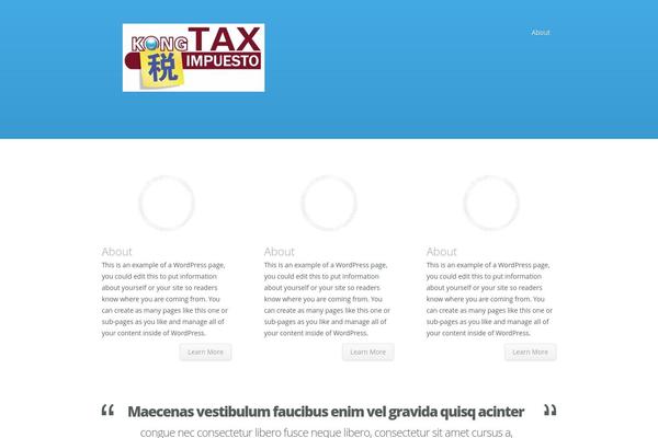 Nimble theme site design template sample