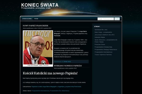 koniecswiata.info site used Galaxy