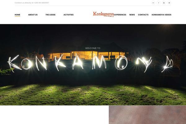 Monalisa theme site design template sample