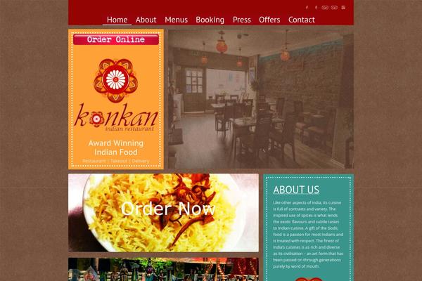 Enfold theme site design template sample