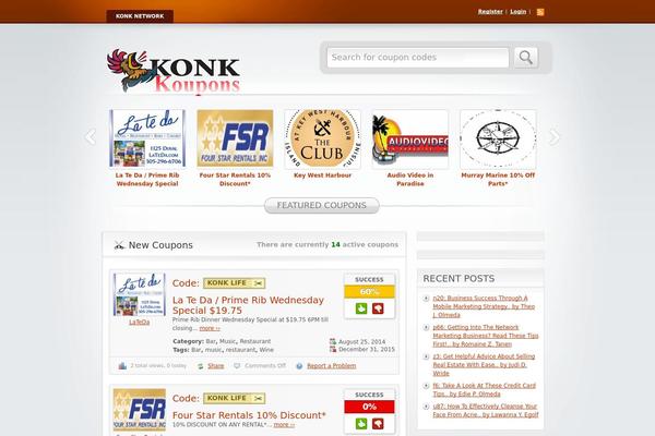 Clipper theme site design template sample