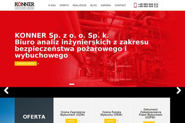konner.pl site used Konner