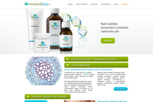 Main theme site design template sample